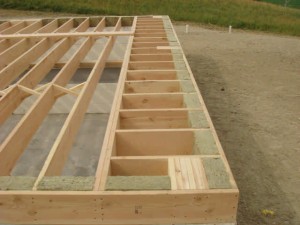Floor System ⋆ Tamlin Homes | Timber Frame Home Packages
