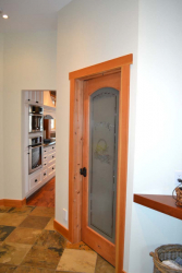 Saskatoon Custom Timber Frame Home- Tamlin Homes- interior fir door