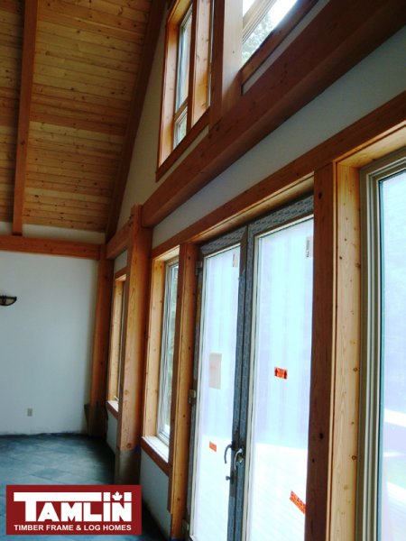 Tamlin Homes Timber Frame Project- Bainbridge Island BC