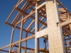 Tamlin Timber Frame Homes- timber frame overhang