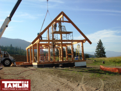 Tamlin Homes-Enderby BC Project- bakker-g-timber-raising-7