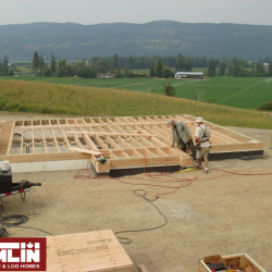 Tamlin Homes-Enderby BC Project- subfloor