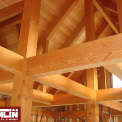Detail Shot2-Tamlin Homes-Enderby BC Project of Enderby Timber Frame