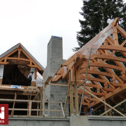Fort Langley BC Project- Tamlin Custom Timber Frame Homes