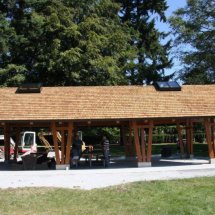 John Lawson Park Timberframe Picnic Shelter - West Vancouver, BC