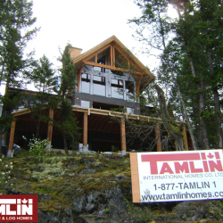Tamlin Timber Frame Packages- Kootenay Lake BC Project