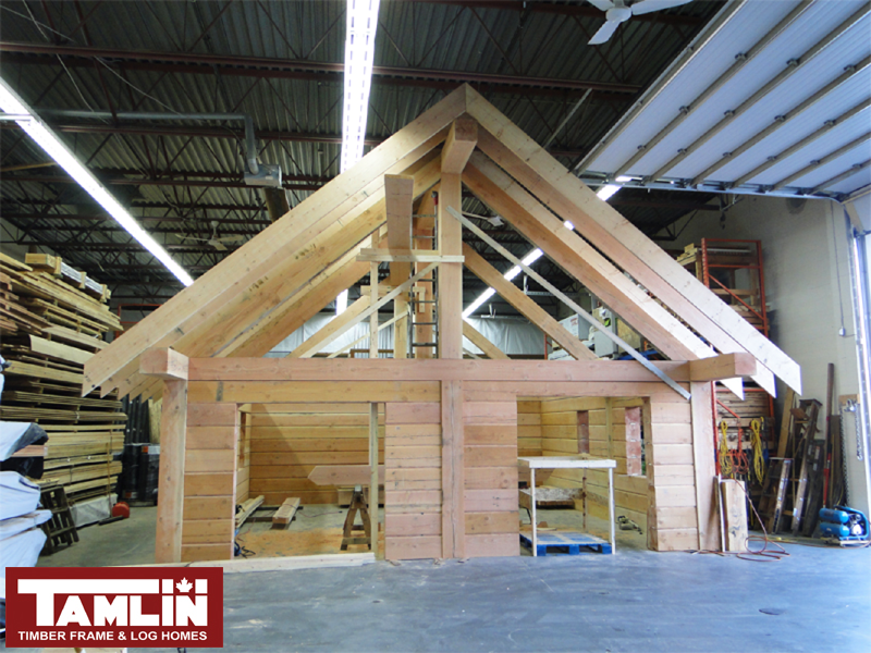 Post &amp; Beam Log Cabin Special ⋆ Tamlin Homes | Timber ...