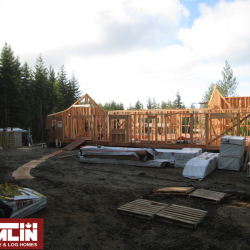 Tamlin Homes- Hybrid Timber Frame Package- Sechelt BC Project