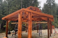 Timber Shelter - Queen Charlotte Islands, BC 