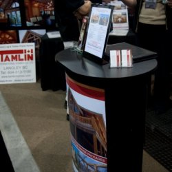 Tamlin Homes Timber Frame and Log Cabins- Trade Show Pictures