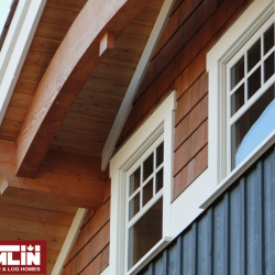 Tamlin Timber Frame Packages- Willows March Project- Exterior Detailing