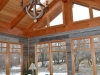 Saskatoon Custom Timber Frame Home- Tamlin Homes- sun room