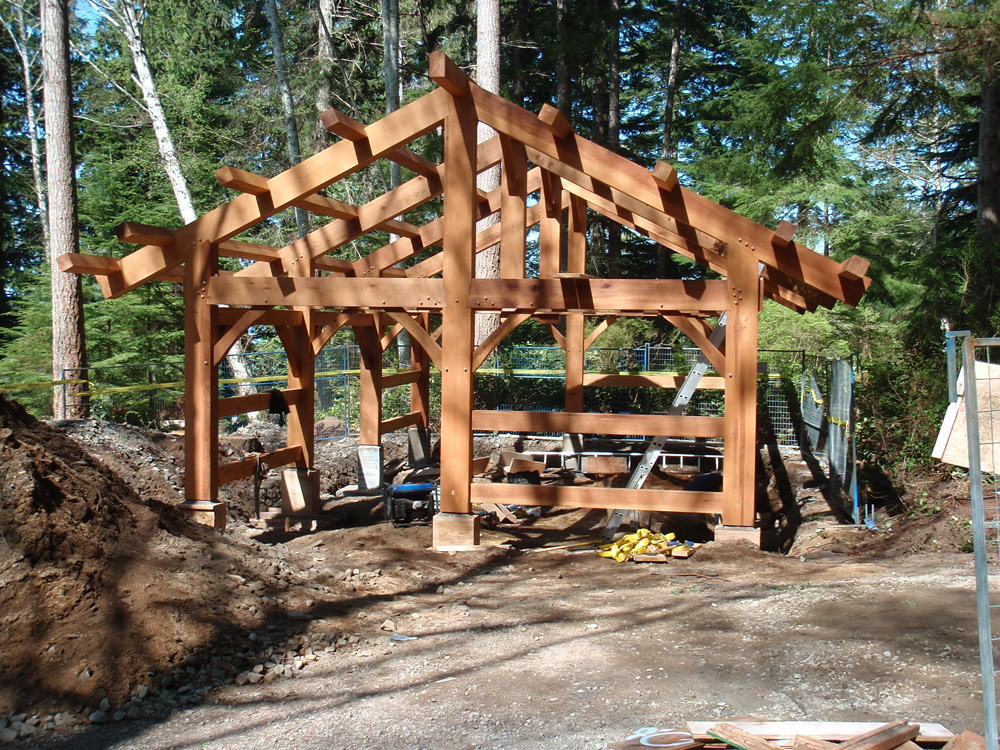 Cortes Island Timber Structure Update