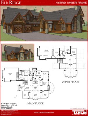 Plans Above 2500 Sq.Ft. ⋆ Tamlin Homes | Timber Frame Home Packages