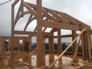 Spectacular View and Gorgeous Custom Timber Trusses