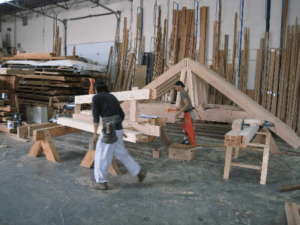 truss timber frame tamlin