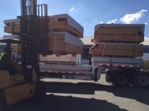 shipping a timber frame home