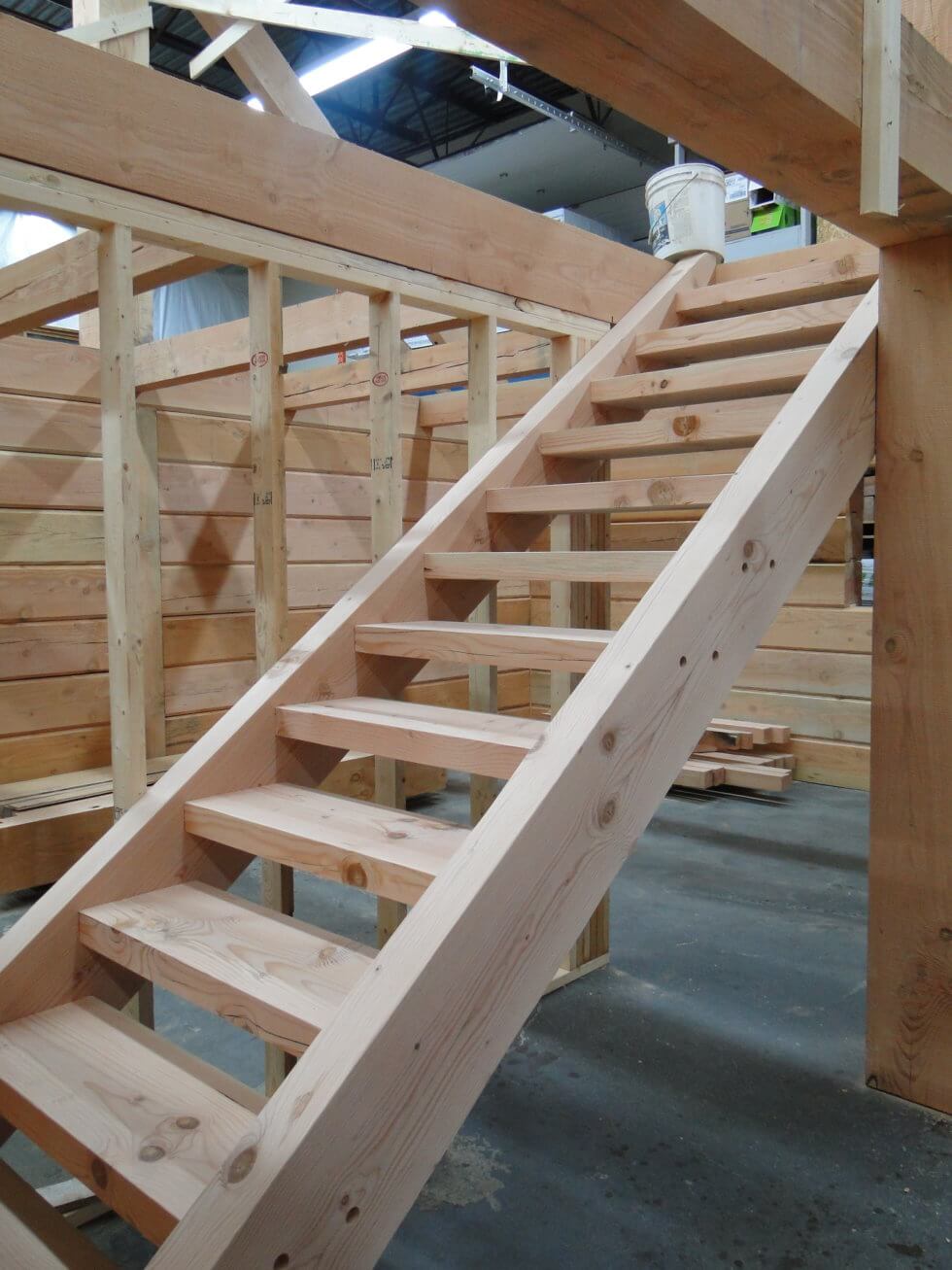 Premade Custom Douglas Fir Stair Systems Ready To Install Tamlin   DSC09523 980x1307 