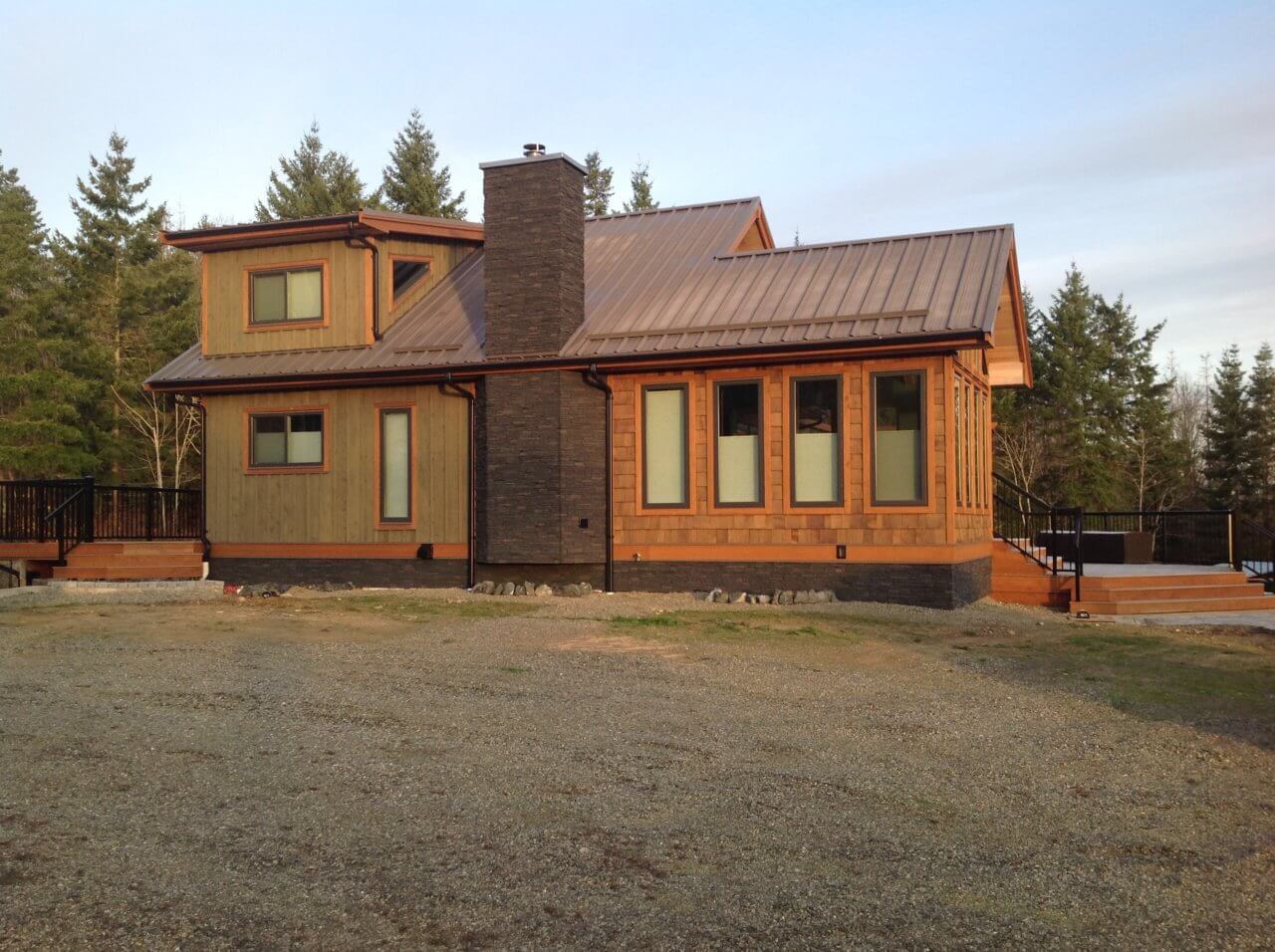 Vancouver Island Custom Hybrid Timber Frame Home ⋆ Tamlin Homes ...