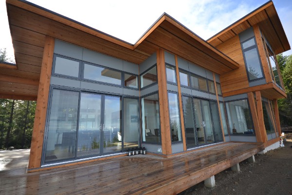 award winning timber frame home