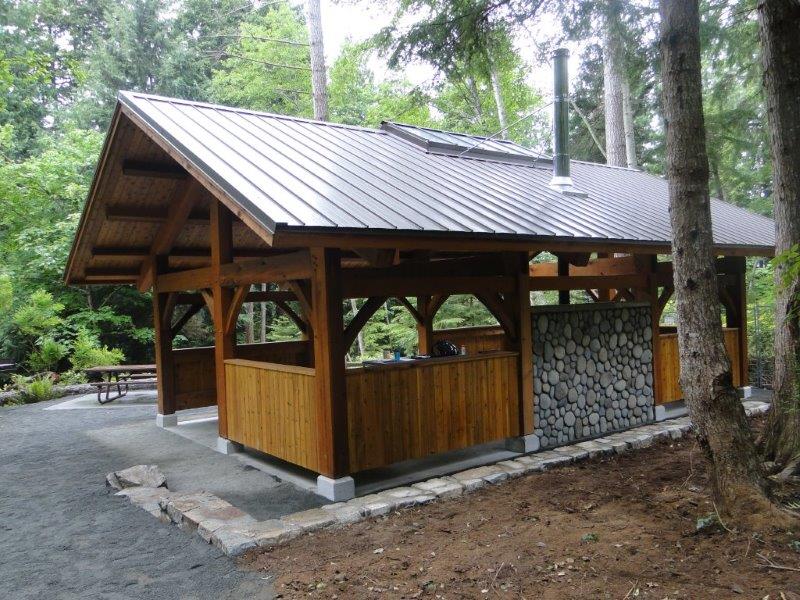 Cortes Island Timber Structure