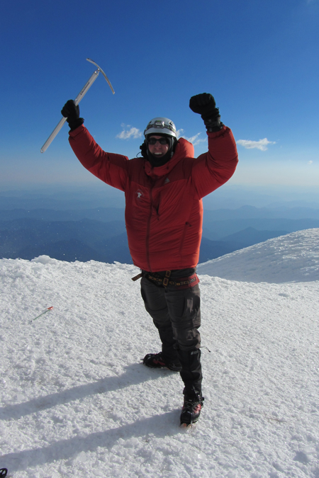 Top of the Mountain! Mt. Rainier in Washington