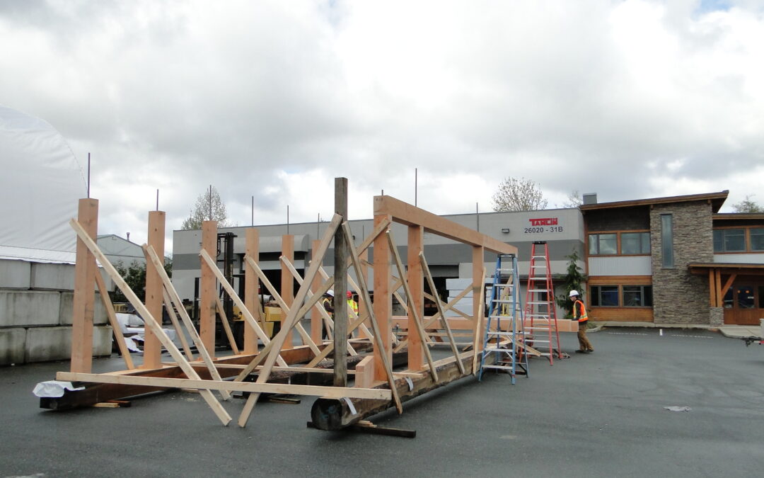 Contemporary Timber Cabin Test Fit!