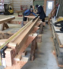 Factory Production of Timber Frame