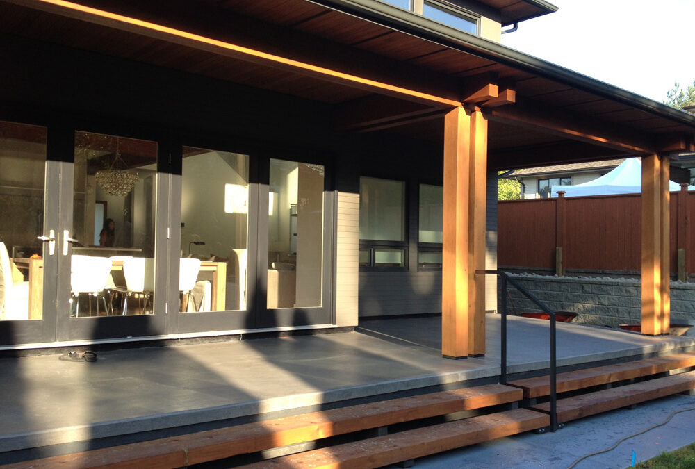 Burnaby Custom Timber Frame Project is Complete!