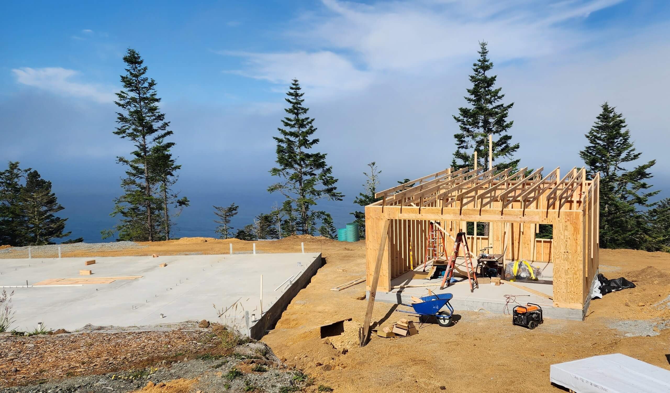Custom Contemporary West Coast Post and Beam Home