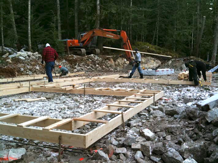 Footings framing- Gambier Project