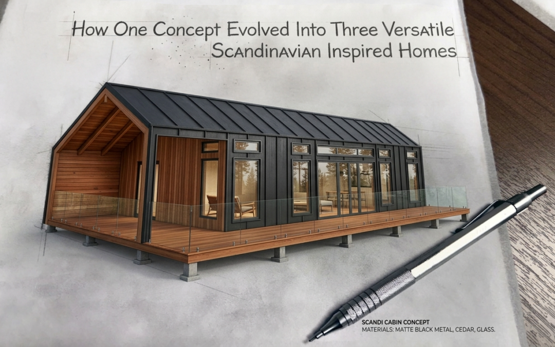 The Scandi Modern Series: 3 Design-Ready Prefab Home Packages